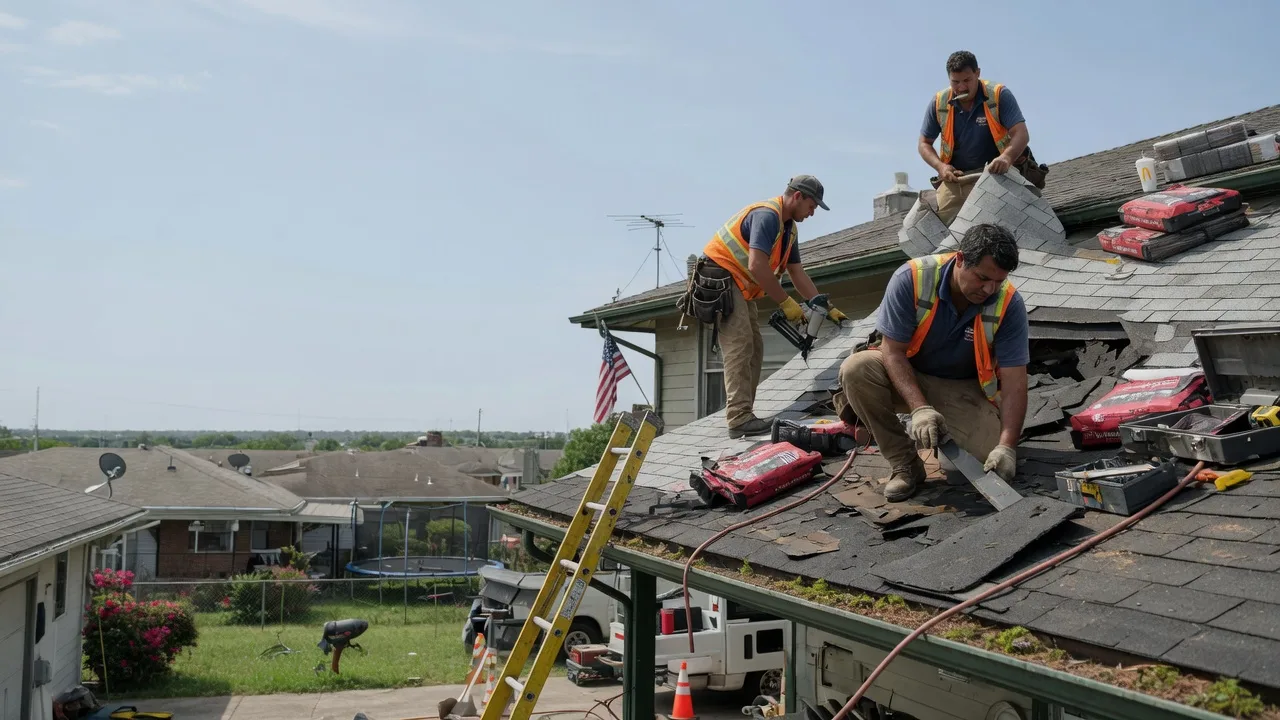 Roof Repair in De Queen, AR near me
